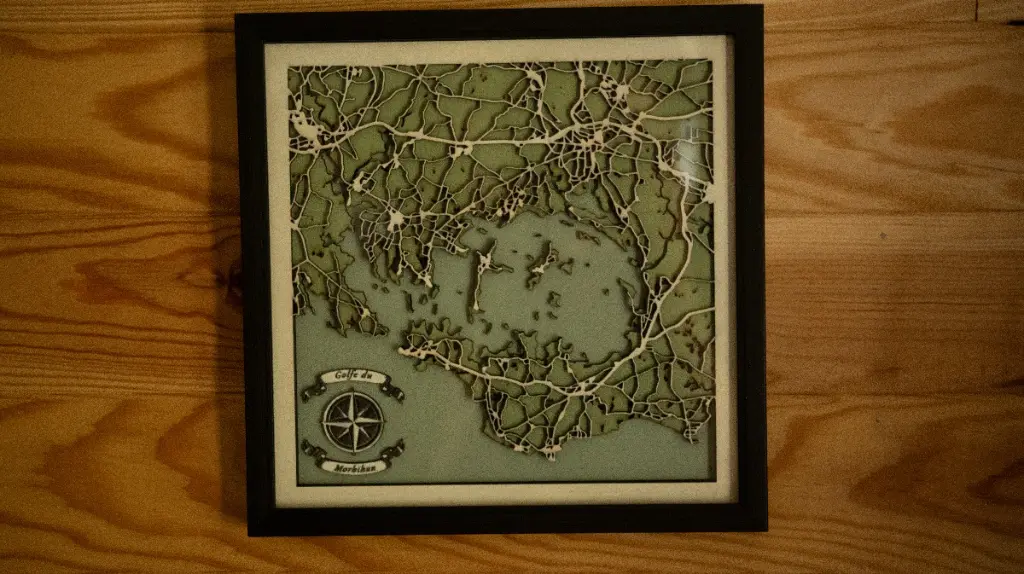 Carte du Golfe du Morbihan